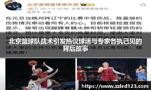 北京篮球队战术引发热议球迷与专家各执己见的背后故事